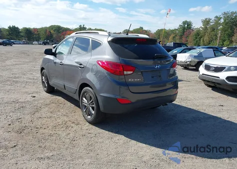2014 Hyundai Tucson Se из США, поврежденный, VIN KM8JUCAG9EU942713